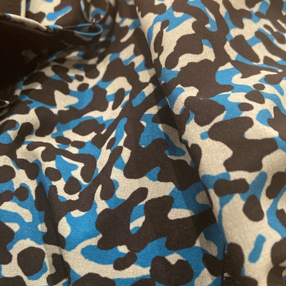 NWT Athleta Blue Printed Infinity Dress Size Medium - Picture 9 of 10